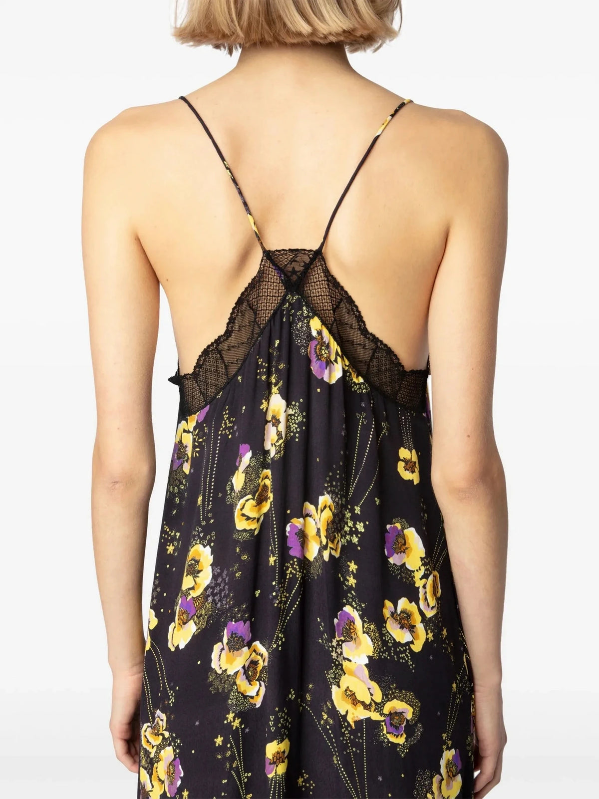 Risty Floral Black Dress