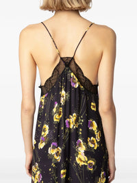 Risty Floral Black Dress