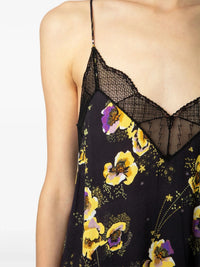 Risty Floral Black Dress