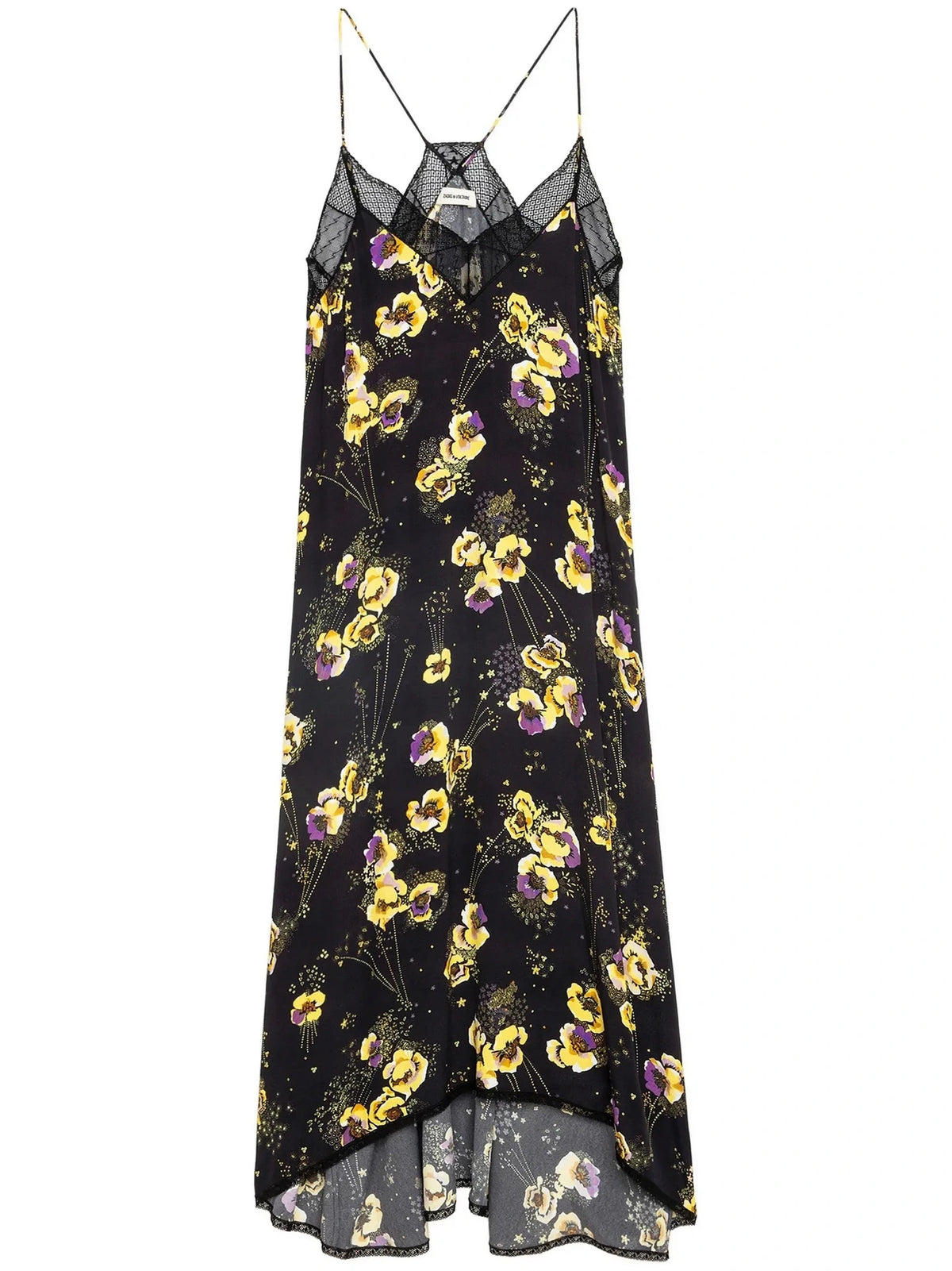 Risty Floral Black Dress