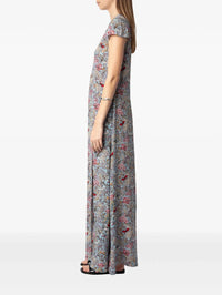 Ravir Floral Grey Dress