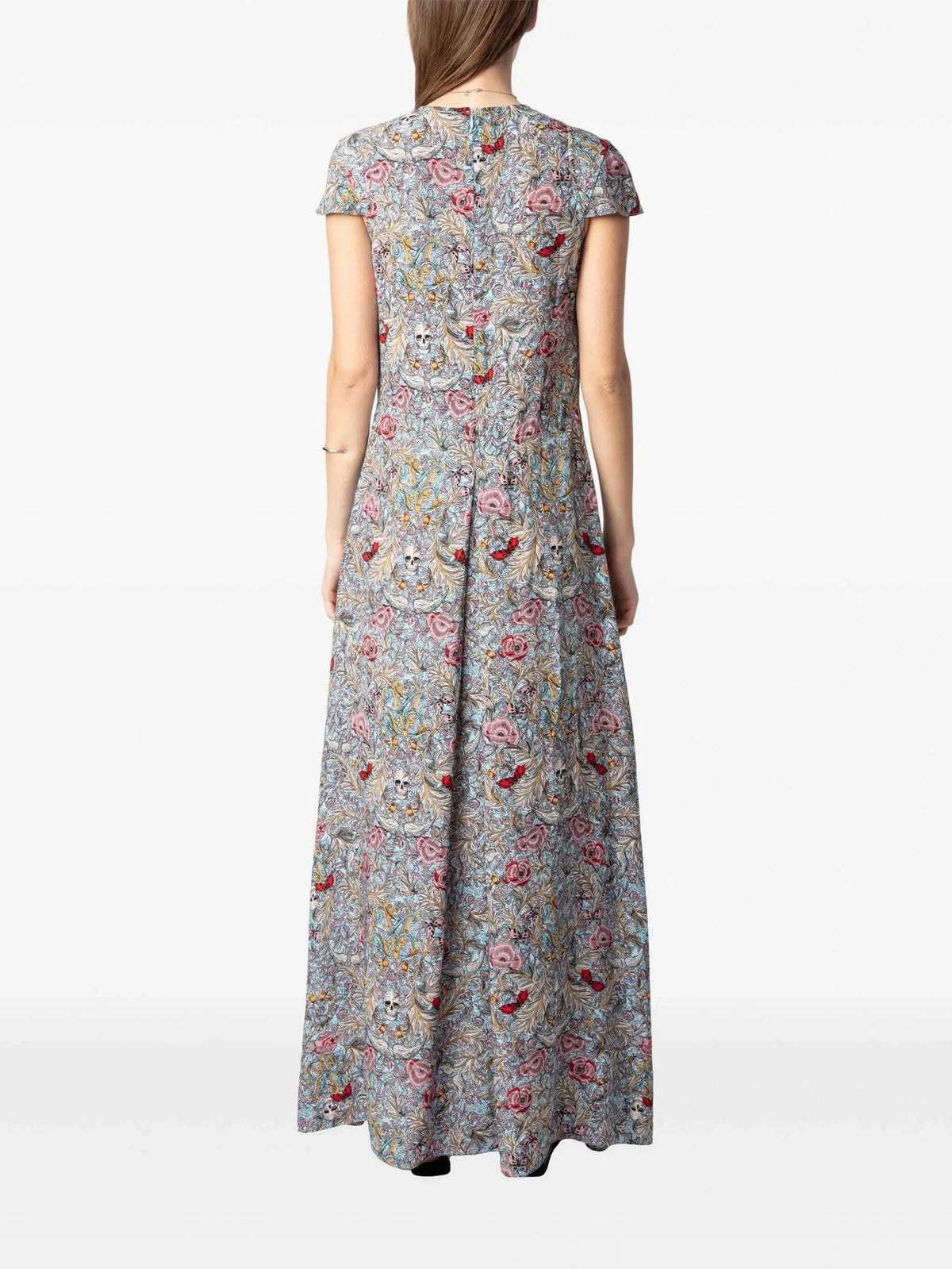 Ravir Floral Grey Dress