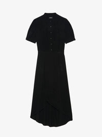 Rimaz Rhinestone Black Dress