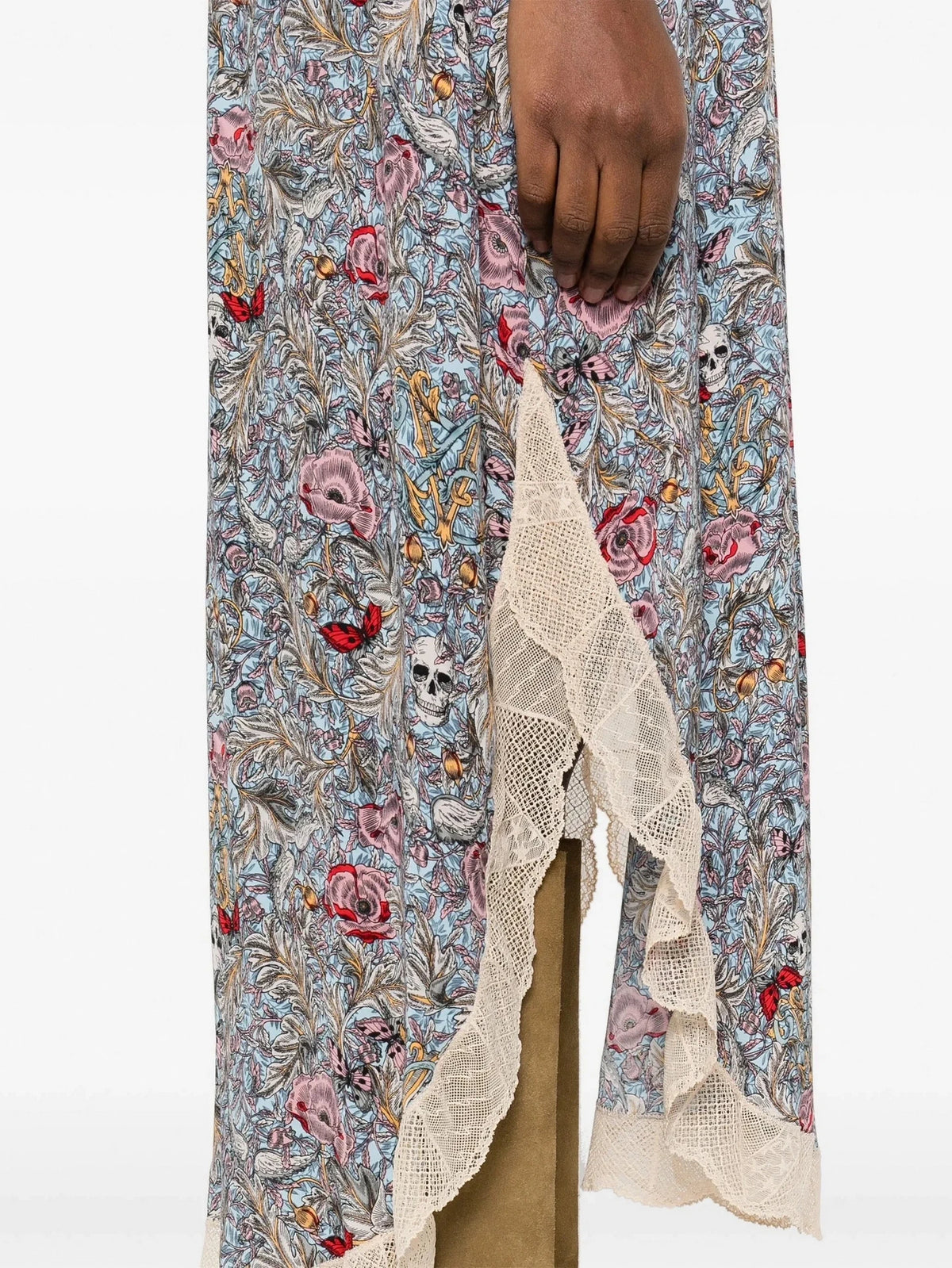 Rystyl Blue Midi Dress