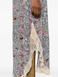 Rystyl Blue Midi Dress