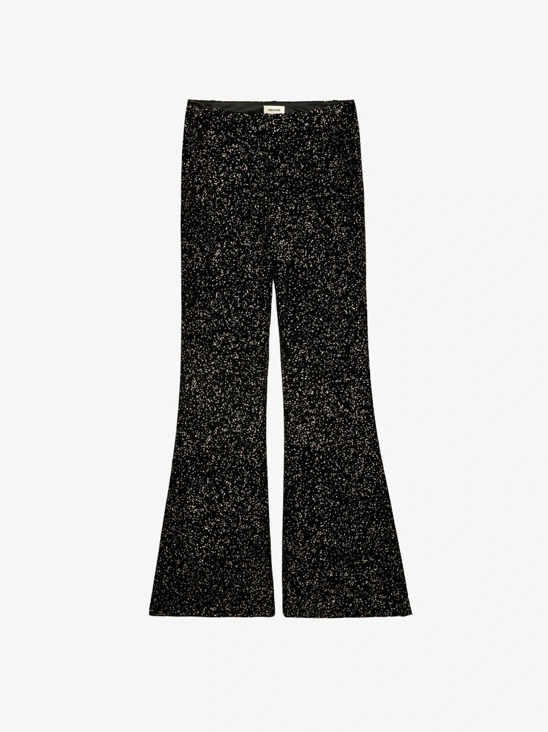 Prevy Velvet Black Trousers