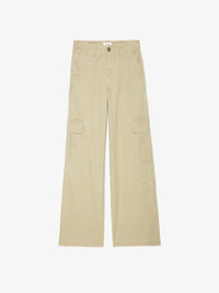 Military-Style Brown Trousers