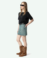 Juice Blue Denim Skirt