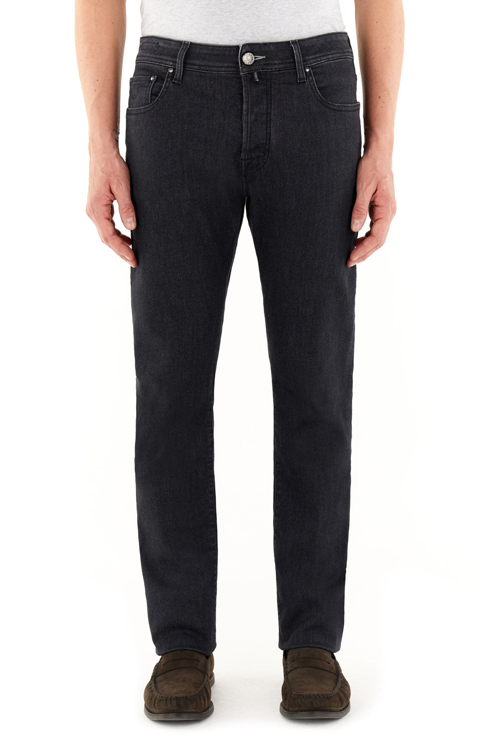 Bard Regular-Slim 5 Pocket Jeans in Dark Blue