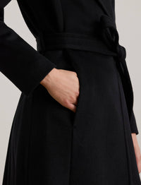 Wool Wrap 42" Lined Coat