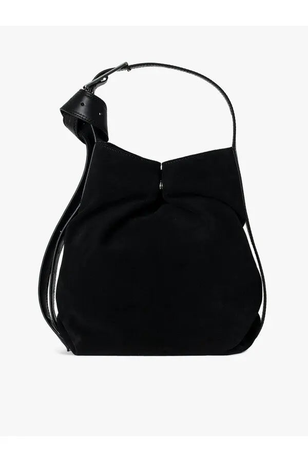 Cecilia Black Hobo Bag