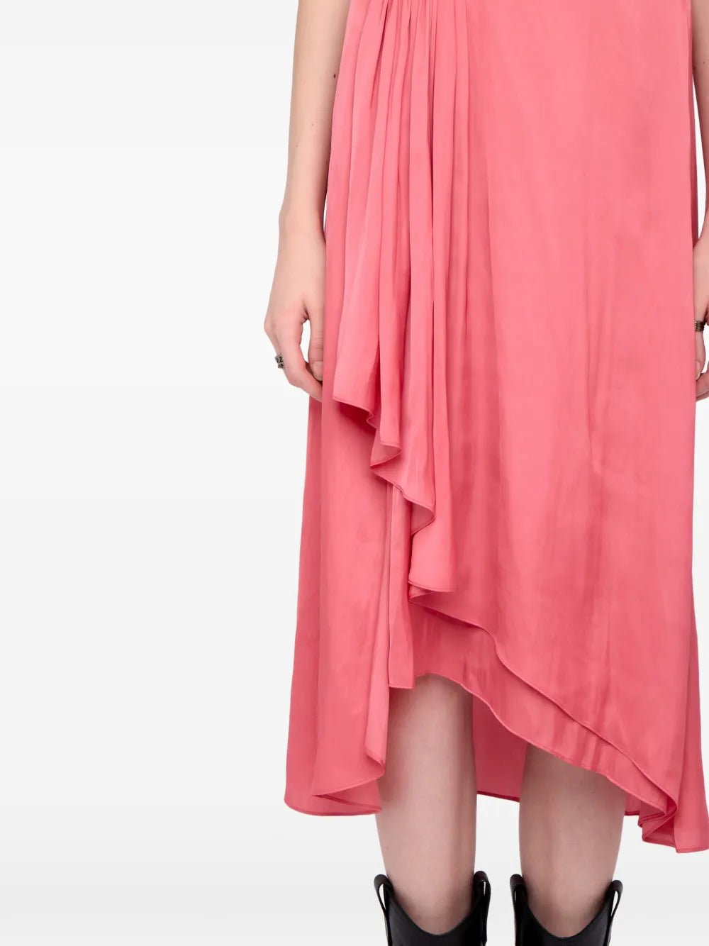 RANDALL SATIN DRESS