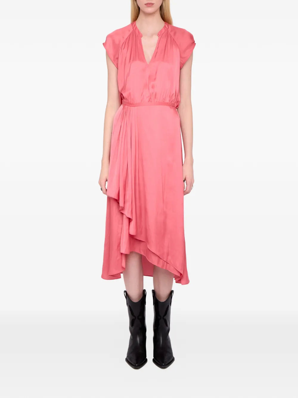 RANDALL SATIN DRESS