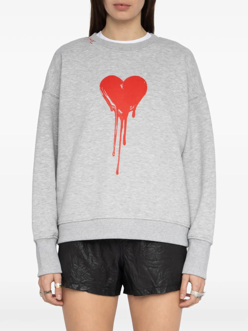 OSCAR FLOWING HEART SWEATSHIRT