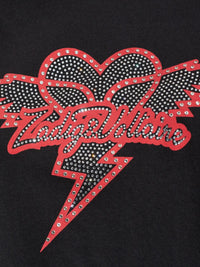EDWIN HEART WINGS STRASS TSHIRT