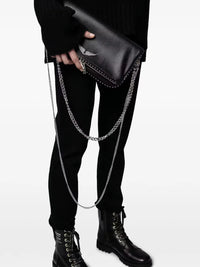 ROCK LEATHER STUDS BAG