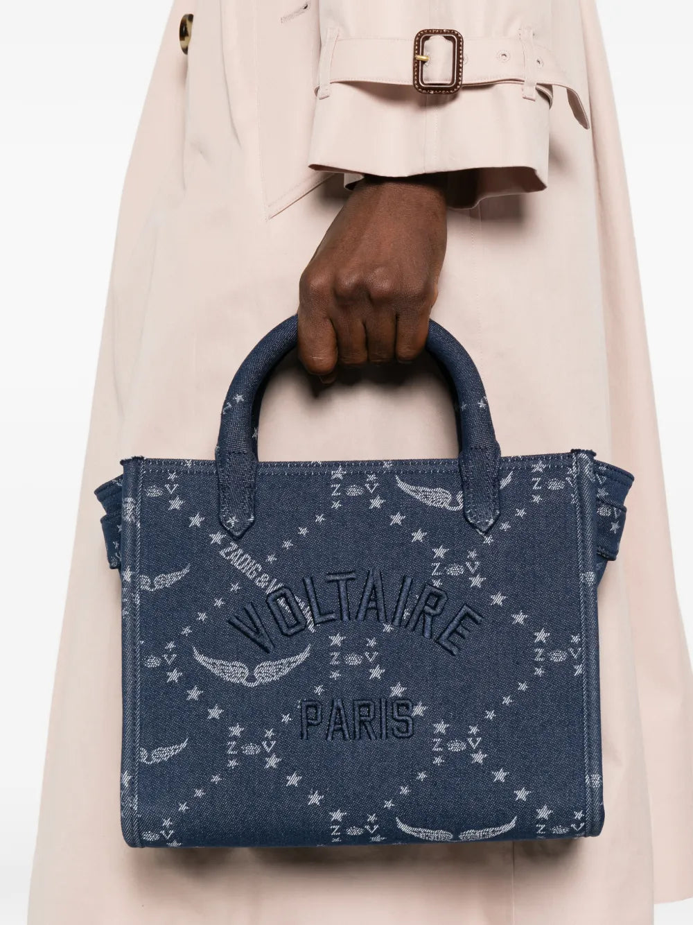 ANGEL TOTE DENIM BAG