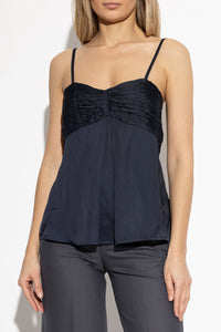 CIPPIE SATIN TOP