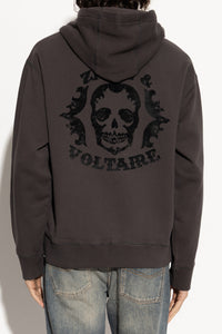 Sacha Zip Skull Sweatshirt