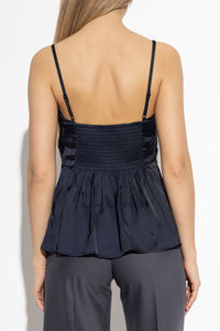 CIPPIE SATIN TOP