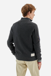 FULL ZIP SWEATER SOFT WOOL