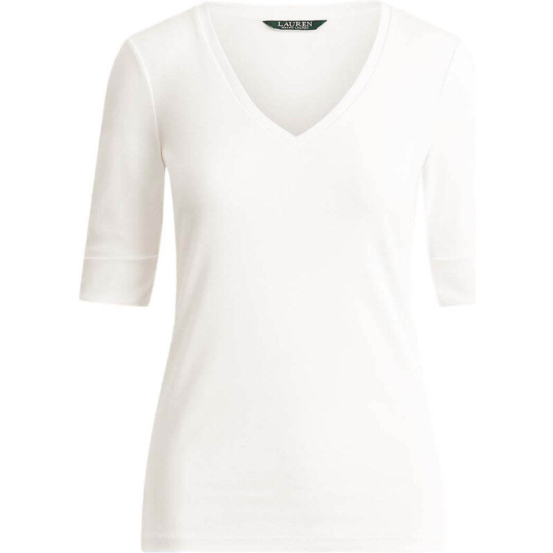 V Judy Elbow-Sleeve Knit