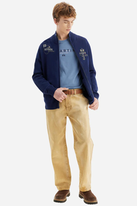 FULL ZIP SWEATER SOFT WOOL