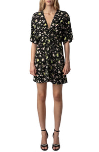 Rozom Twisted Garden White Dress