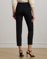 Zinleah Ankle Flat-Front Pants