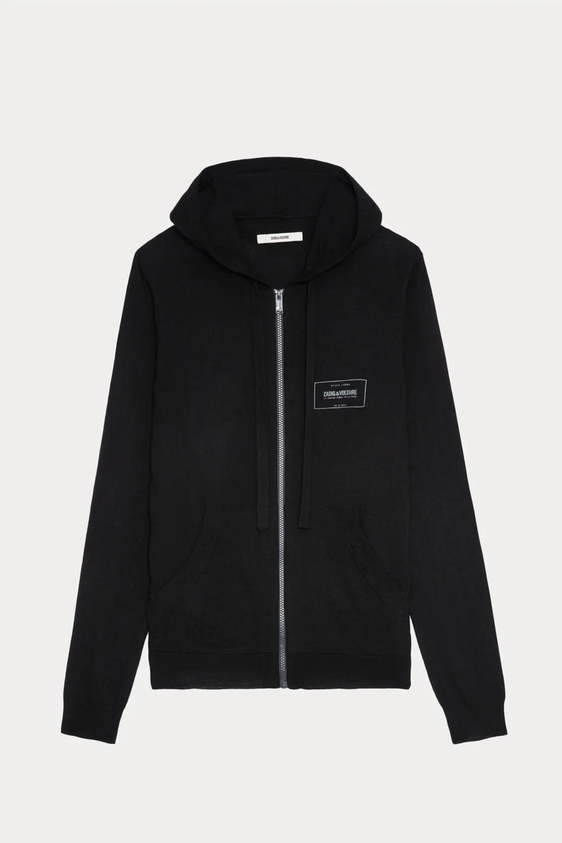 Blason Black Cardigan