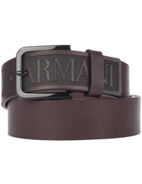 Brown TONGUE BELT