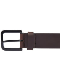Brown TONGUE BELT