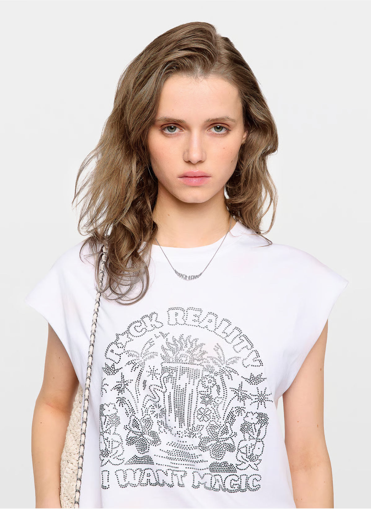 CLOE STRASS TANKTOP