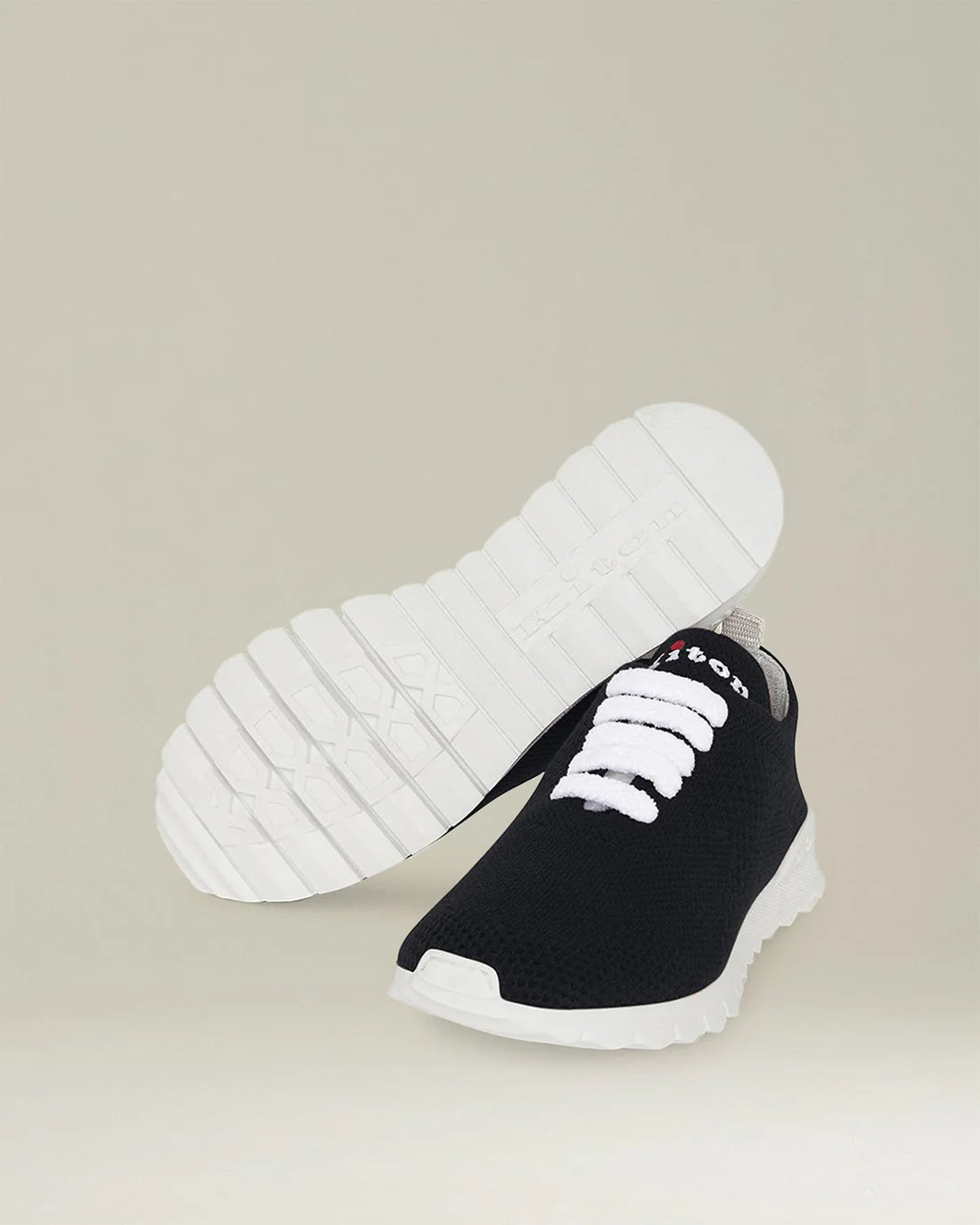 Cashmere Embroidered Black Sneakers
