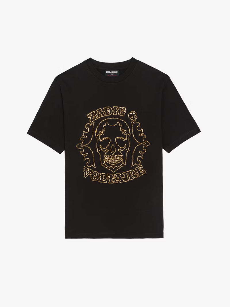 Edwin Skull Strass T-Shirt