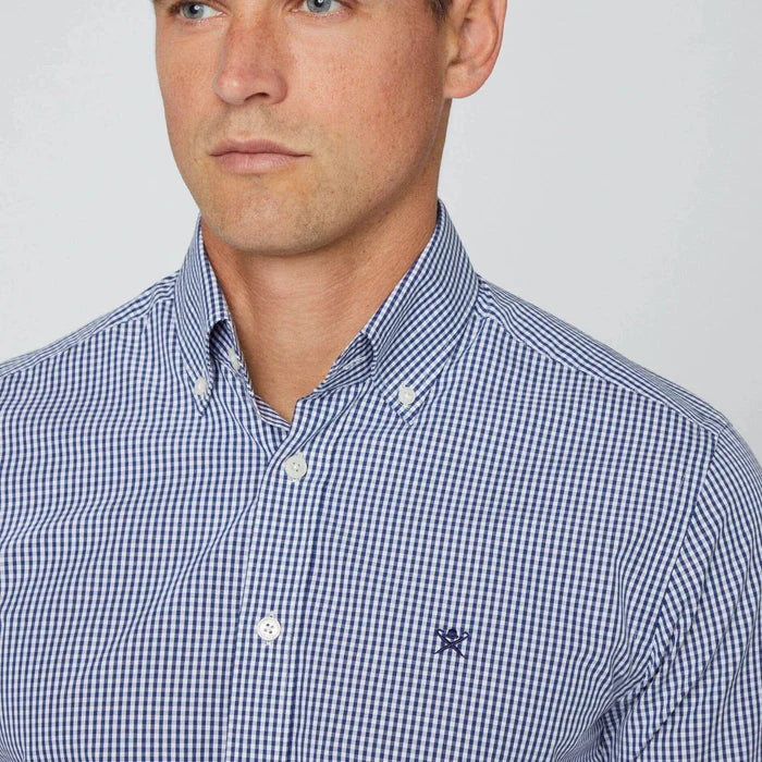 Essential Gingham White/Blue Shirt
