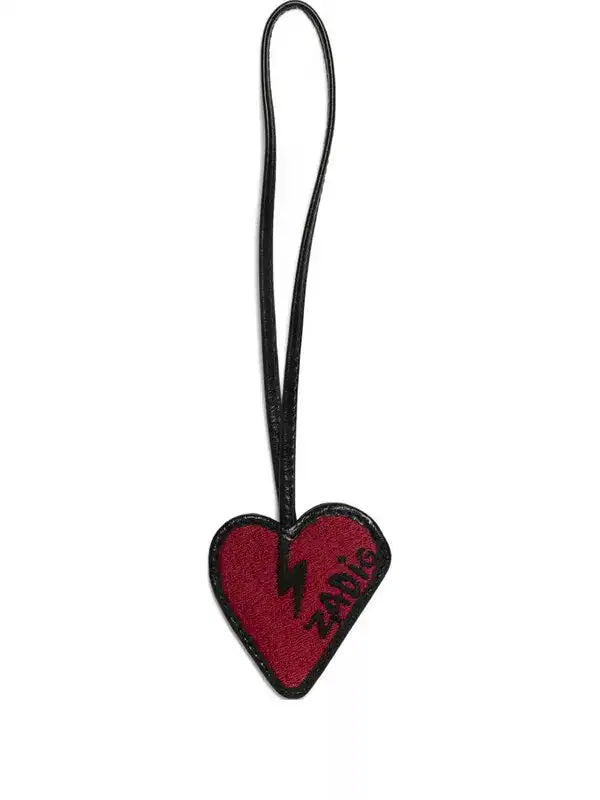 Flash Heart Keyring