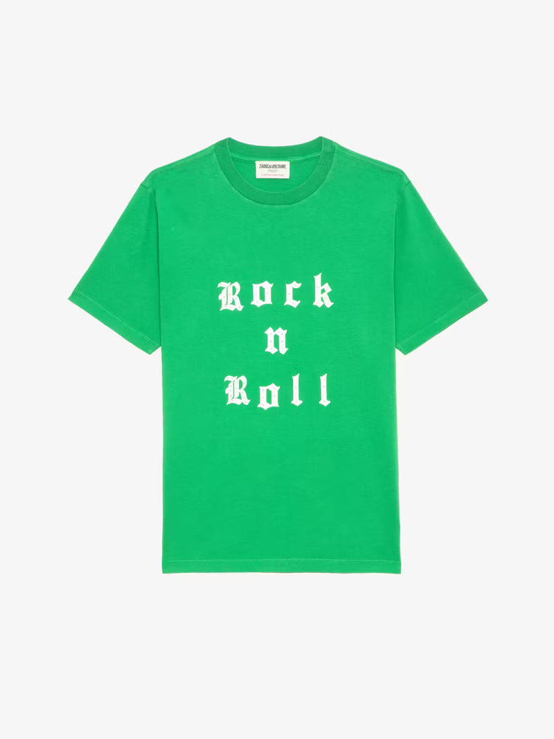 Rock And Roll Green T-Shirt