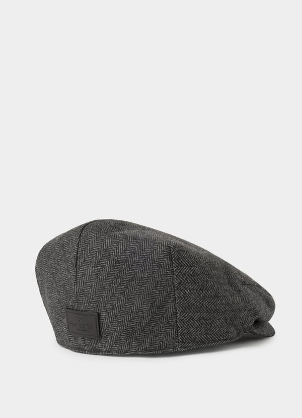 Herringbone Flat Cap
