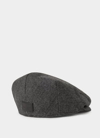 Herringbone Flat Cap