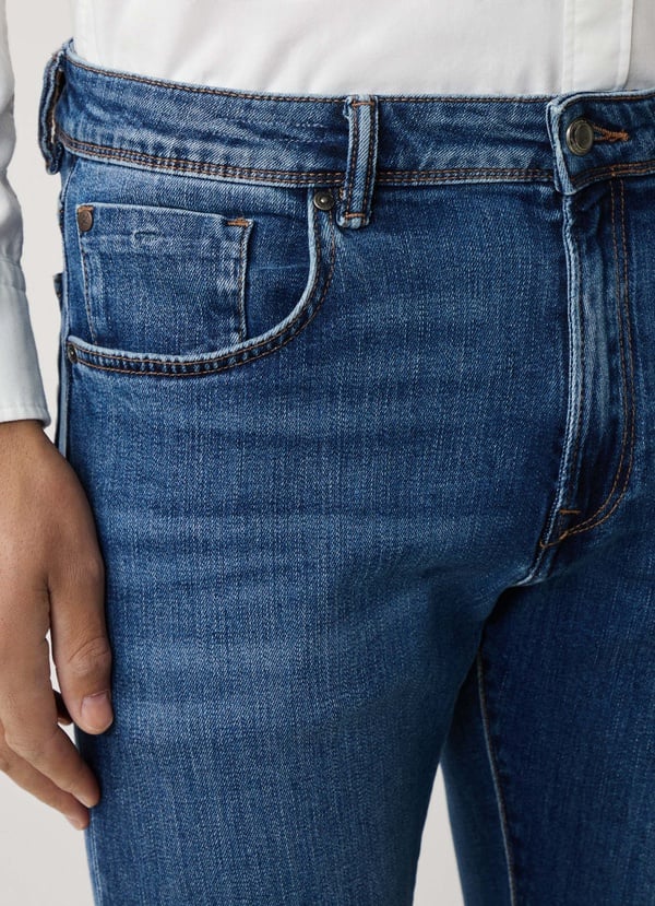 Vintage Wash Denim pants