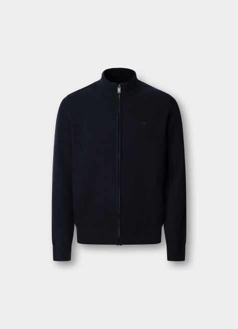Lambswool Full Zip Cardigan