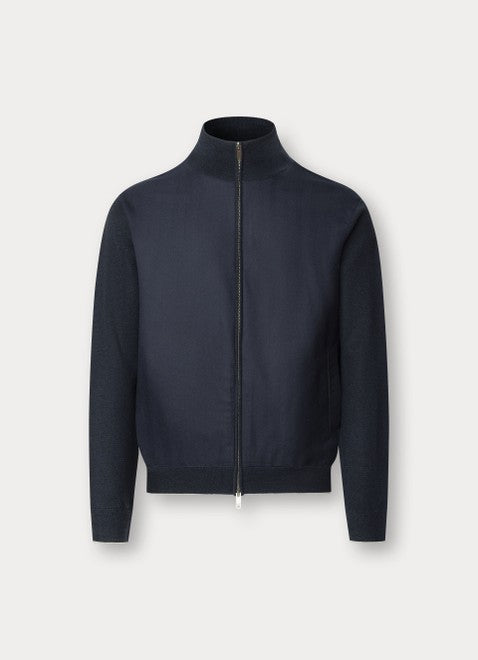 Herringbone Fllzip Hybrid Jacket