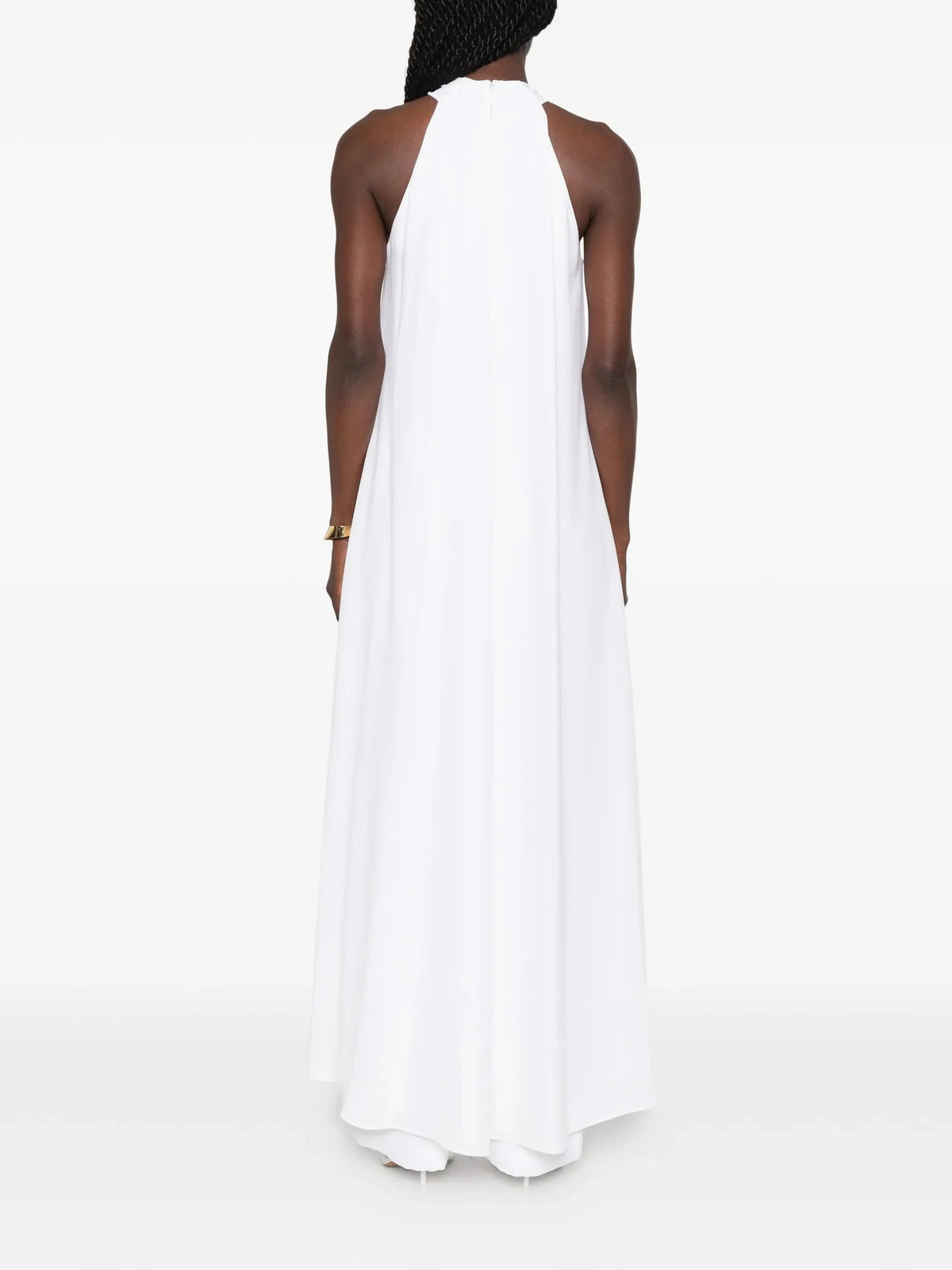 Halterneck Draped Jumpsuit