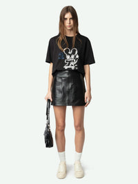 Happy Mouse Black T-Shirt