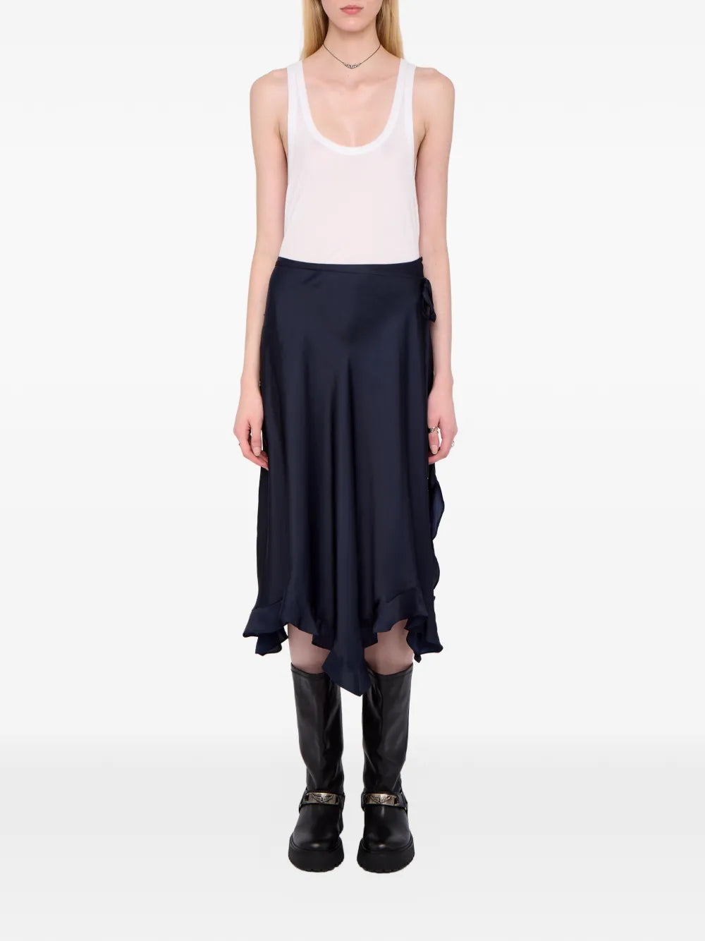 JETO SATIN SKIRT