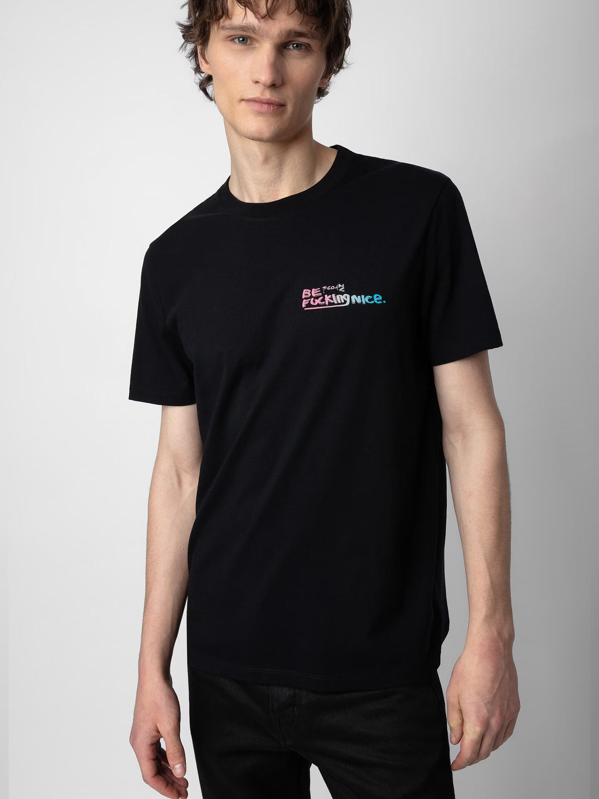 Graffiti Photoprint Black T-Shirt