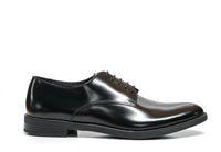 Laced Black Shoe