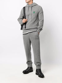 Logo-Plaque Grey Sweatshirt