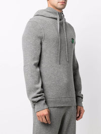Logo-Plaque Grey Sweatshirt
